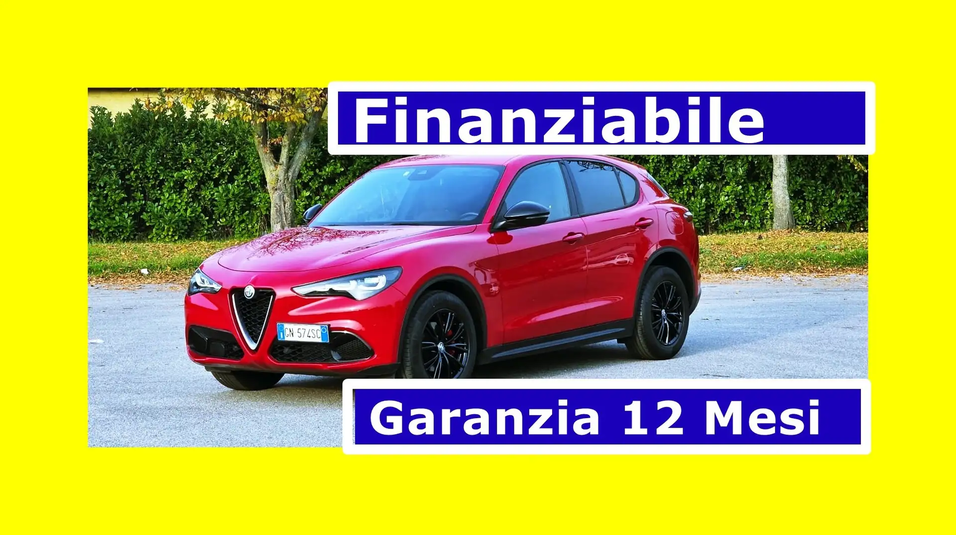 Alfa Romeo Stelvio Stelvio 2023 2.2 t Super rwd 160cv auto Rood - 1