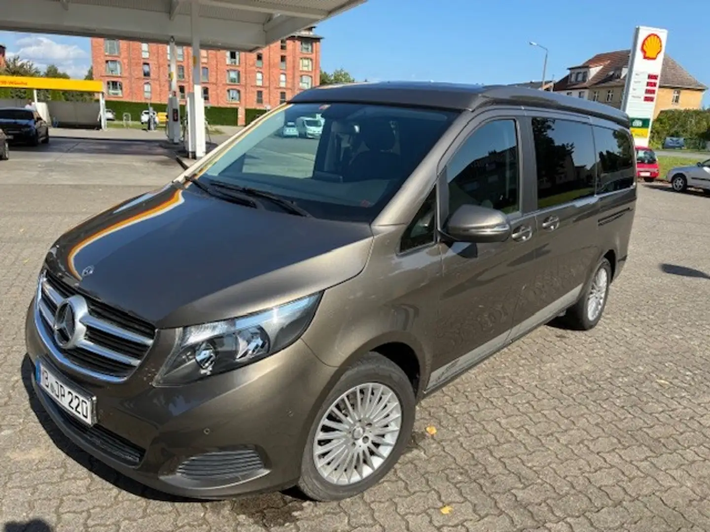 Mercedes-Benz V 220 lang Marco Polo Béžová - 2