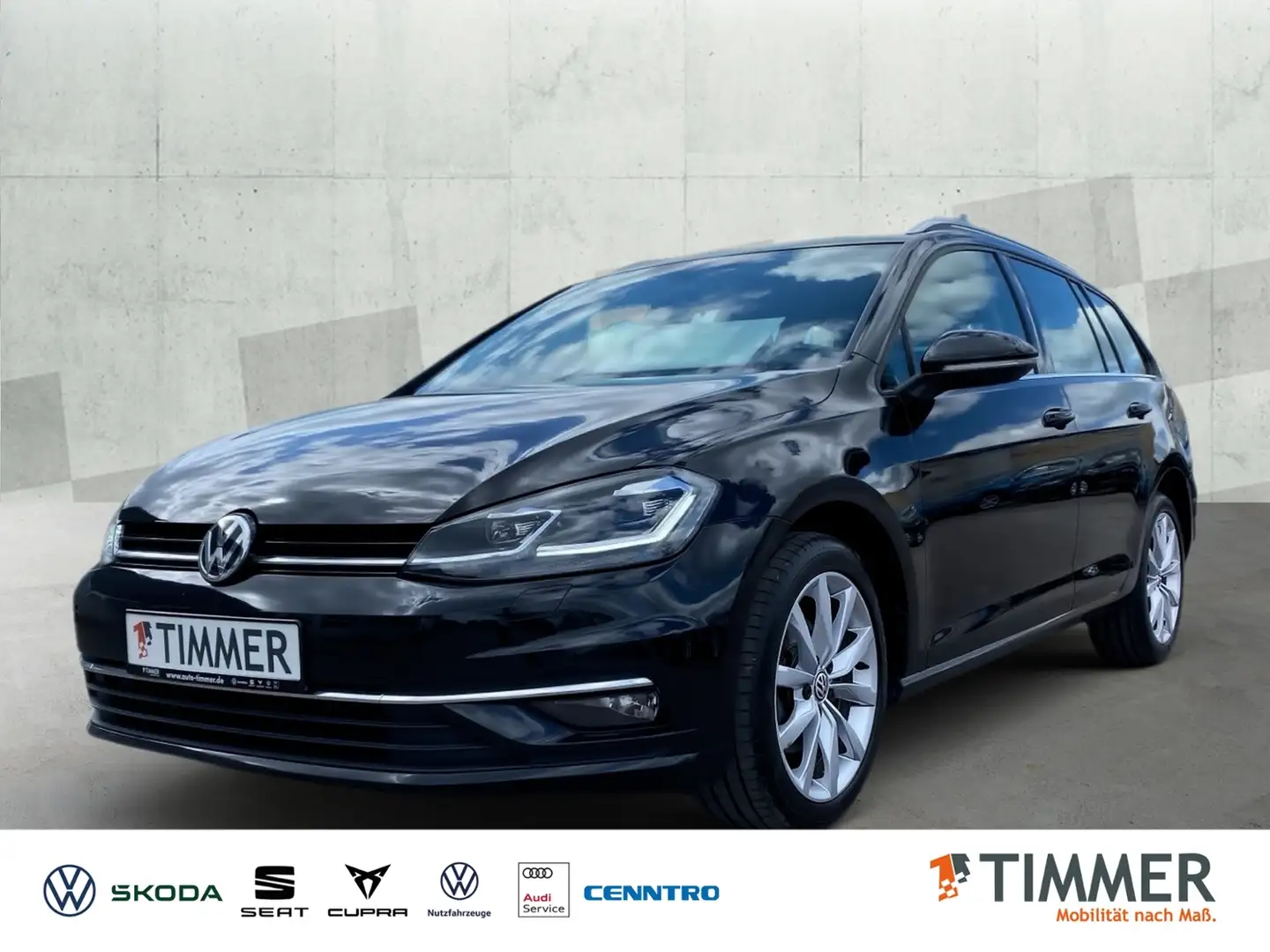 Volkswagen Golf Variant VII Variant 2.0 TDI DSG HIGHLINE *LED *ACC *RKAM Zwart - 1