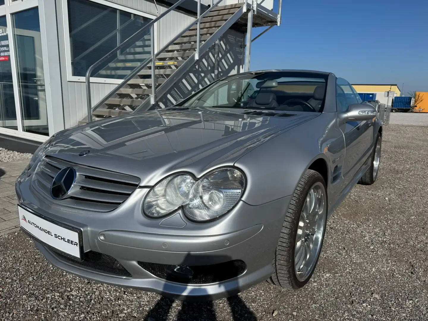Mercedes-Benz SL 55 AMG Roadster Aut._Serviceheft Srebrny - 1