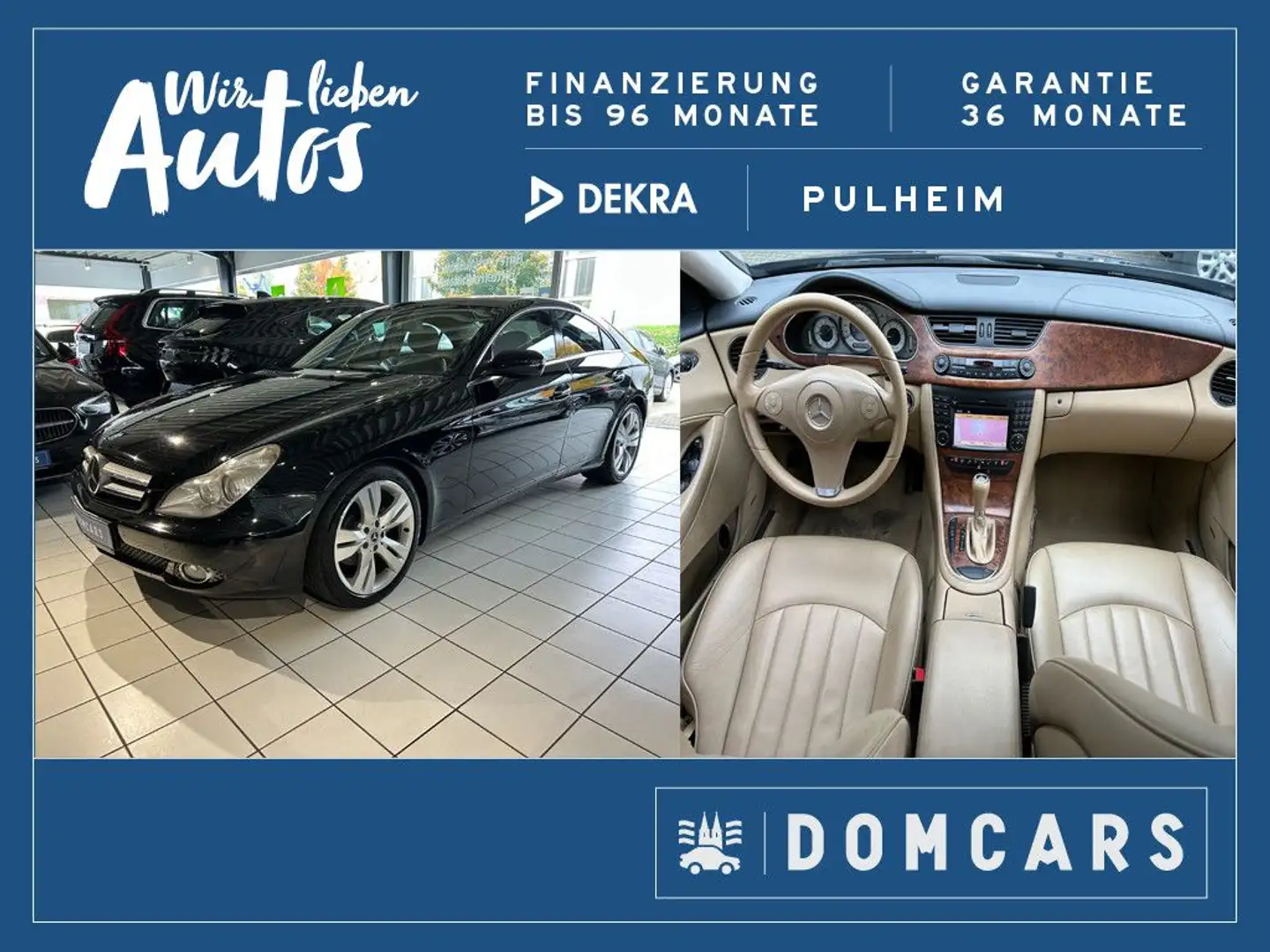 Mercedes-Benz CLS 320 CDI/ALU/LEDER/HARMAN KARDON/SCHIEBEDACH/ Schwarz - 1