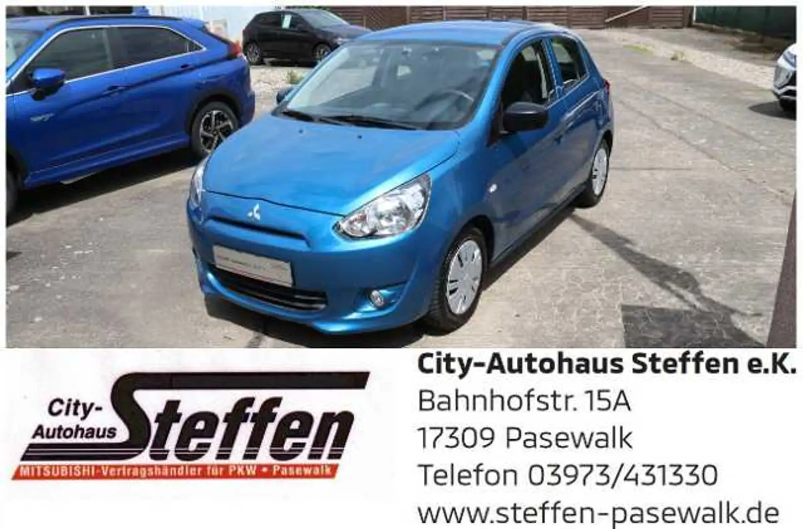 Mitsubishi Space Star Diamant Edition Klima*Radio*Allwetter Blauw - 1
