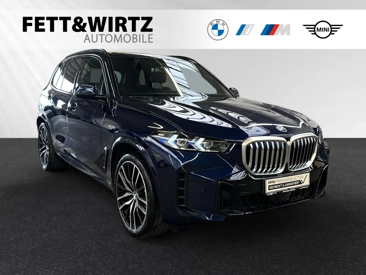 BMW X5 xDrive50e M Sport|AHK|Pano|22"LMR|Head-Up Blau - 1