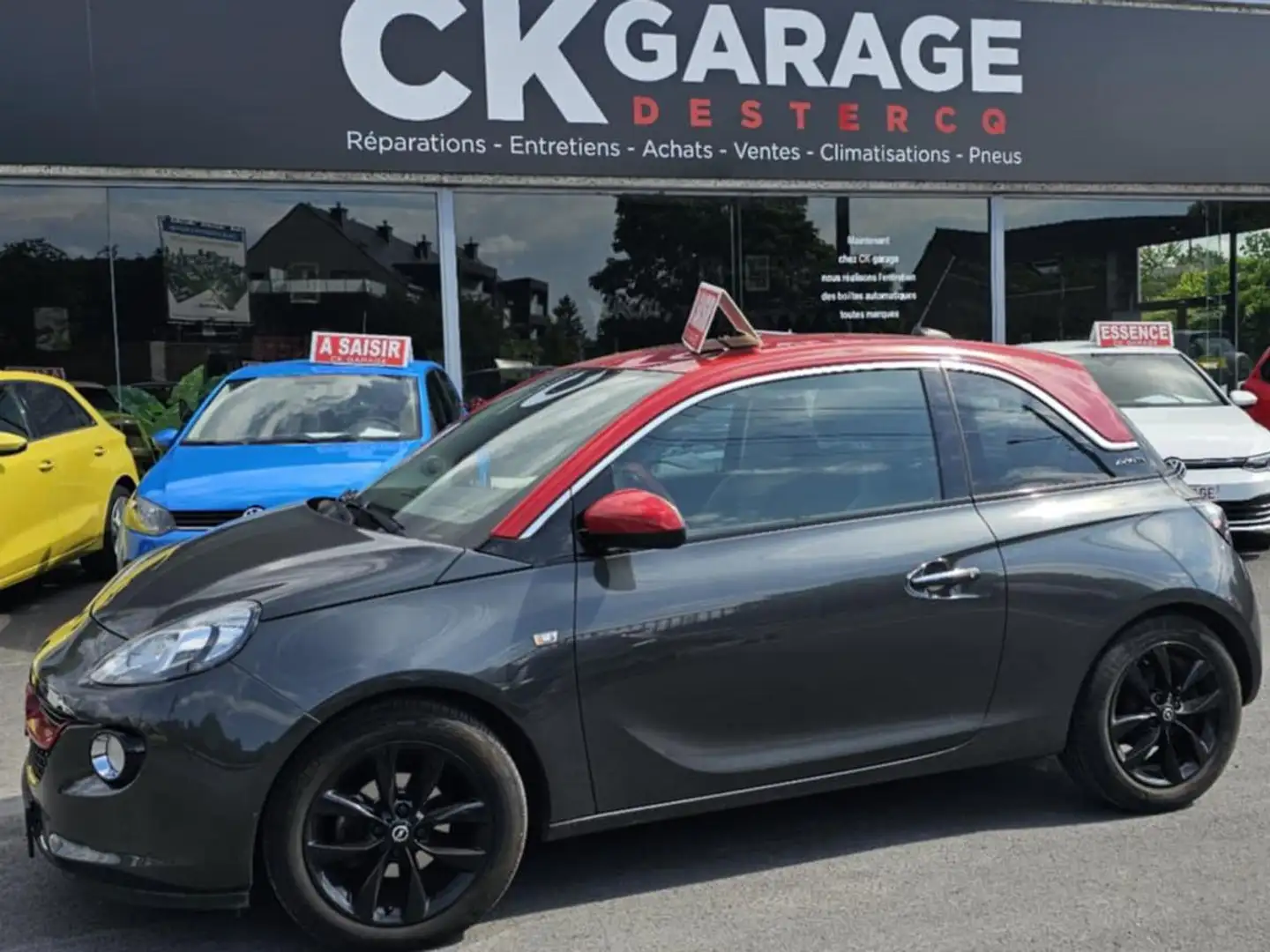Opel Adam Adam 1.2i Red 'n' Roll (EU6.2) 59.000 KM 2019 Gris - 1