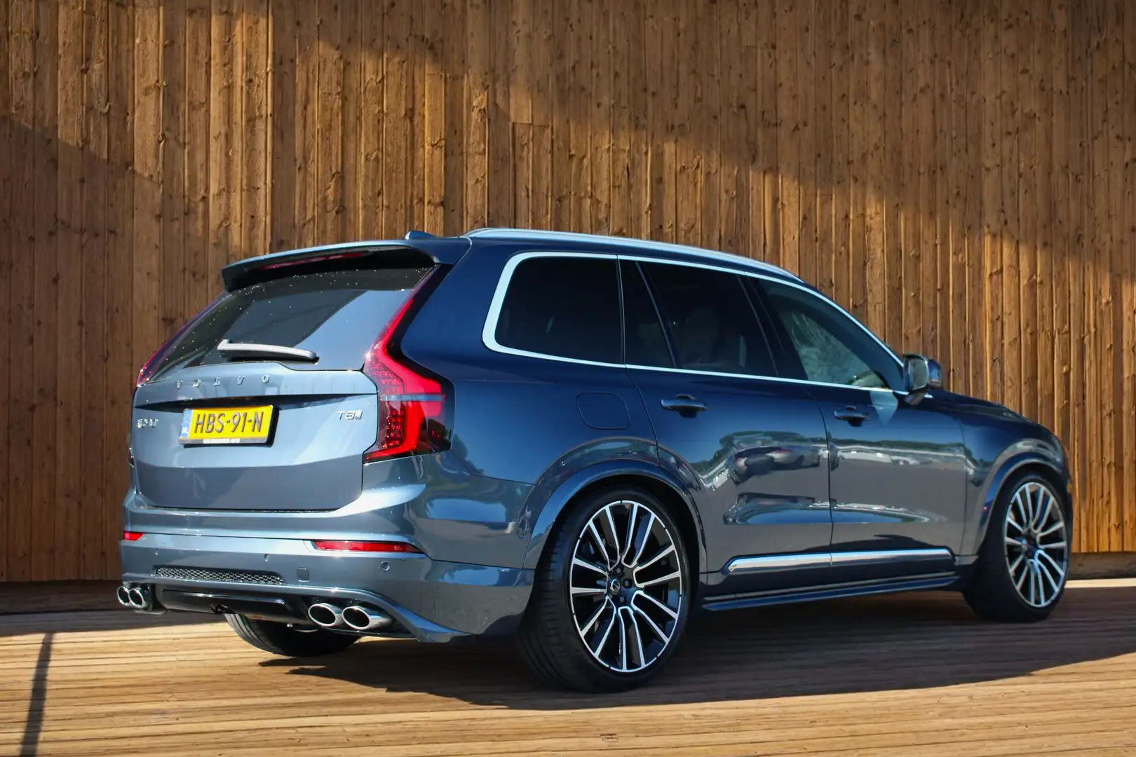 Volvo XC90 | HEICO SPORTIV | Sportuitlaat | Luchtvering | Bow Kék - 2