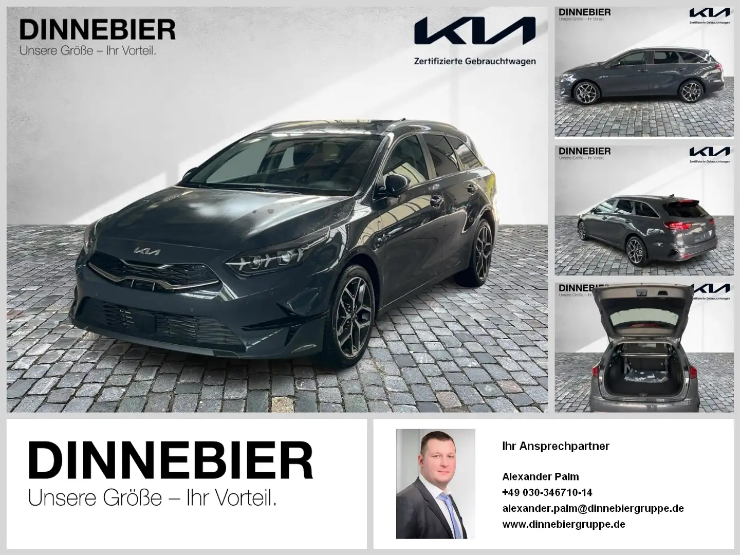 Kia Ceed SW / cee'd SW CEED Sportswagon Ultimate Edition LED+Kamera Grau - 1