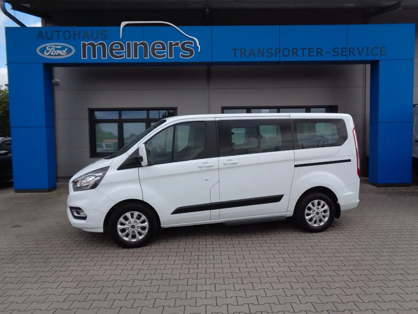 Ford Tourneo Custom *orig. 33tkm + Doppelklima+++* Blanc - 1