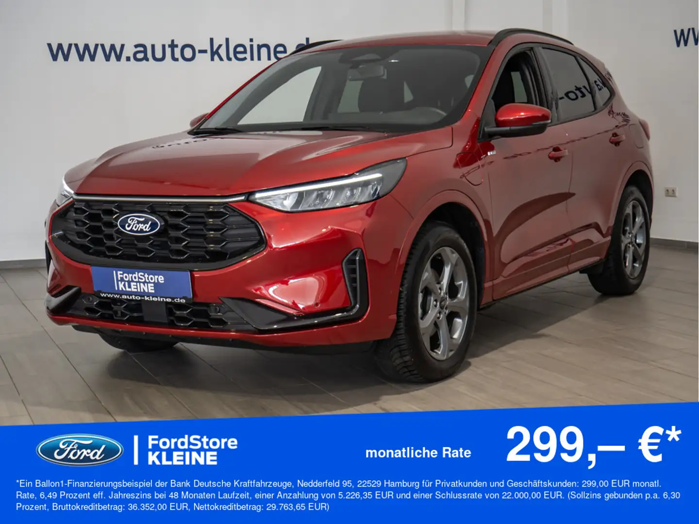 Ford Kuga ST Line 2.5 Duratec Plug-in-Hybrid +GJR Rot - 1