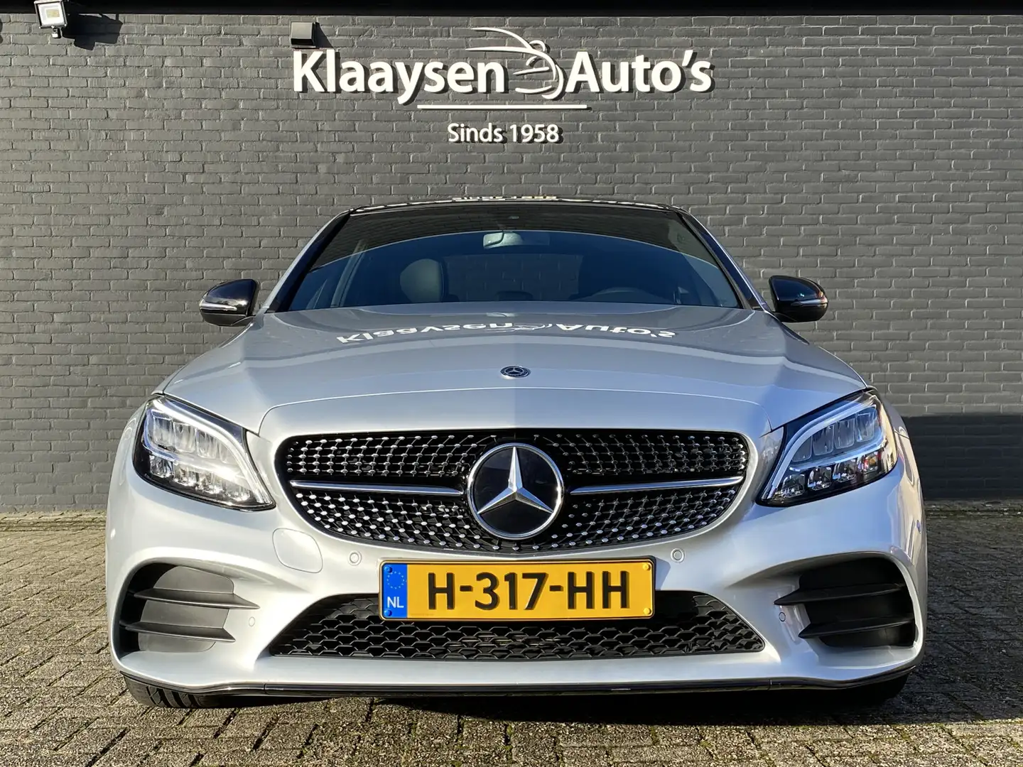 Mercedes-Benz C 180 Business Solution AMG AUT. | dealer onderhouden | Grau - 2