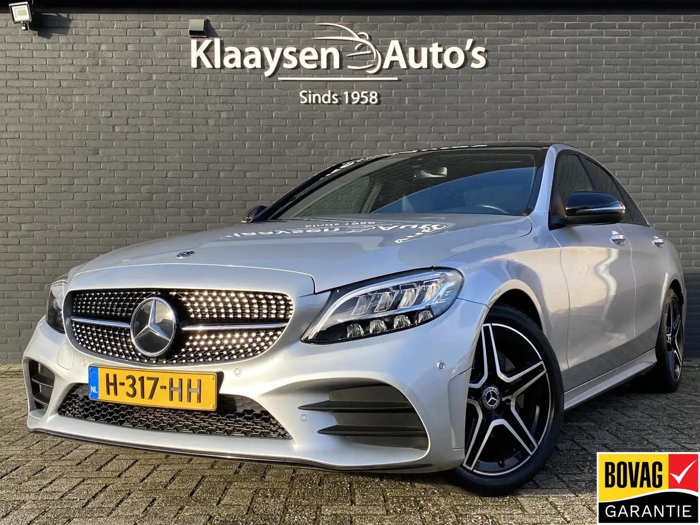 Mercedes-Benz C 180 Business Solution AMG AUT. | dealer onderhouden | Grau - 1