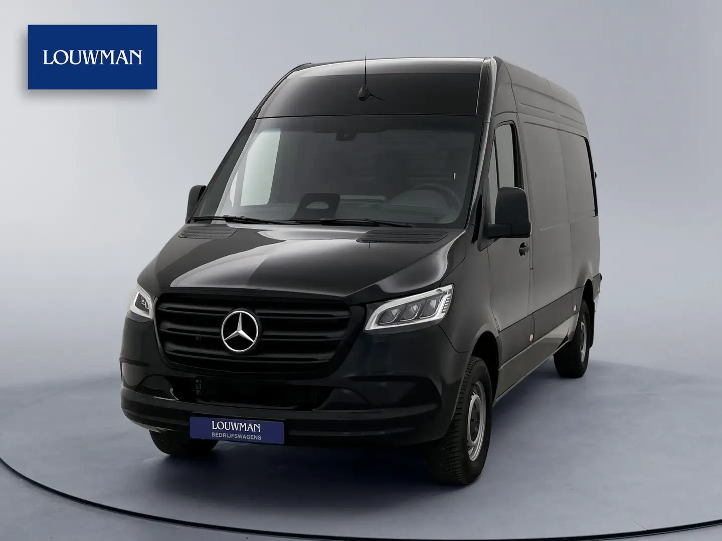 Mercedes-Benz Sprinter 317 1.9 CDI L2H2 Pro Led 3500KG trekgewicht BPM-Vr Zwart - 2