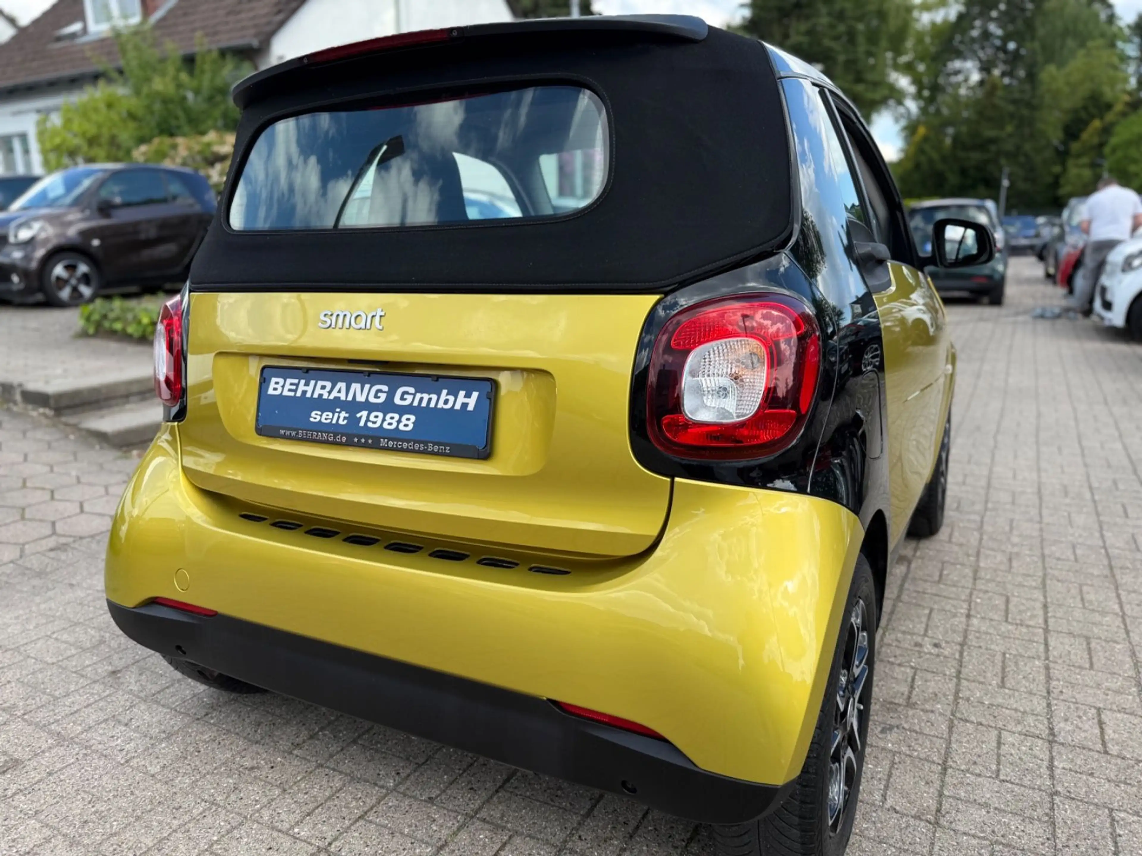 smart forTwo CABRIO*PRIME*SITZHEIZUNG*90PS*LEDER* — photo 15