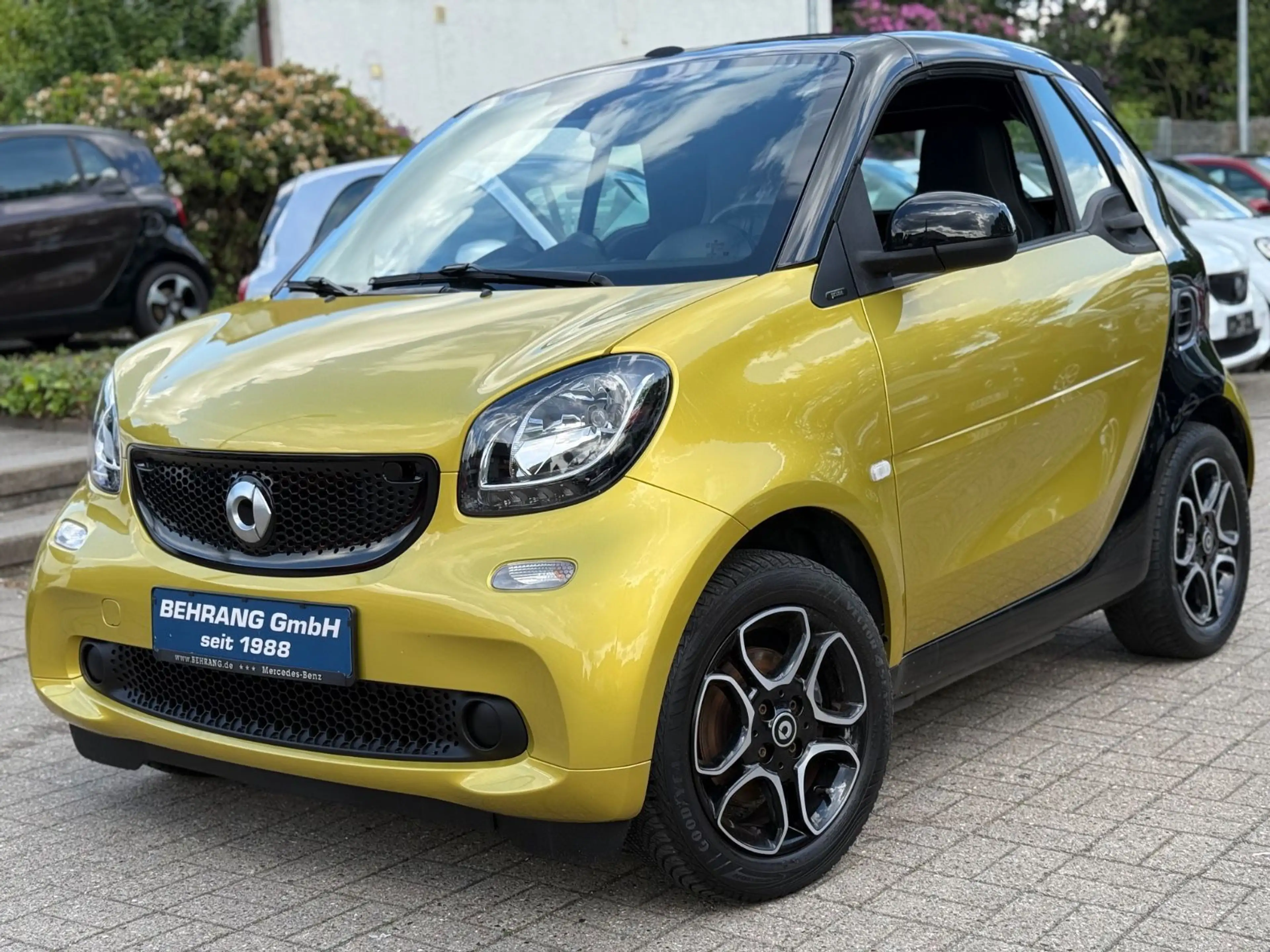 smart forTwo CABRIO*PRIME*SITZHEIZUNG*90PS*LEDER*