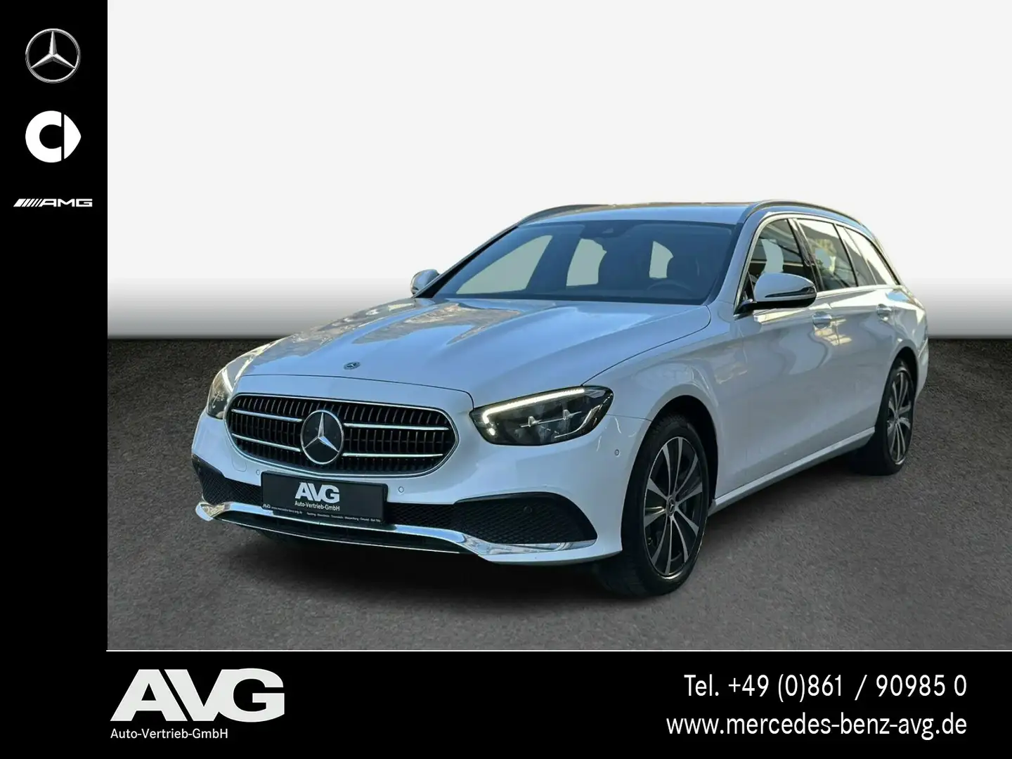 Mercedes-Benz E 300 E 300 de 4M T Avantgarde MBUX LED Navi Widescr. Weiß - 1