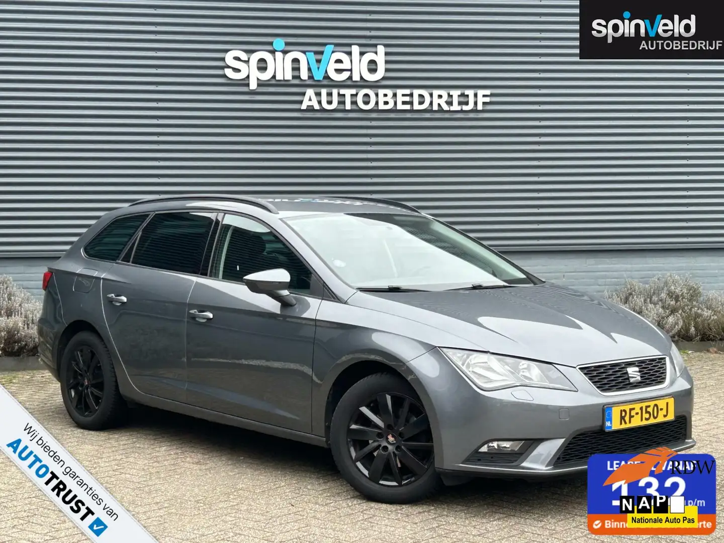 SEAT Leon ST 1.2 TSI Reference BJ'15 NAVI CRUISE STOELVERWAR Grijs - 1