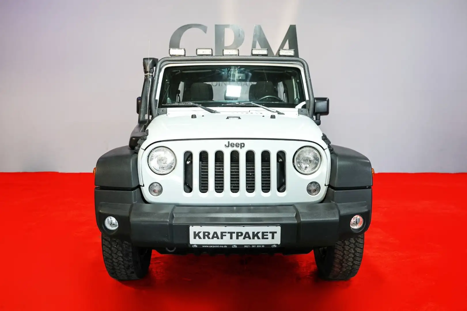 Jeep Wrangler WRANGLER UNLIMITED SPORT ALLRAD AHK 1HD Blanco - 2