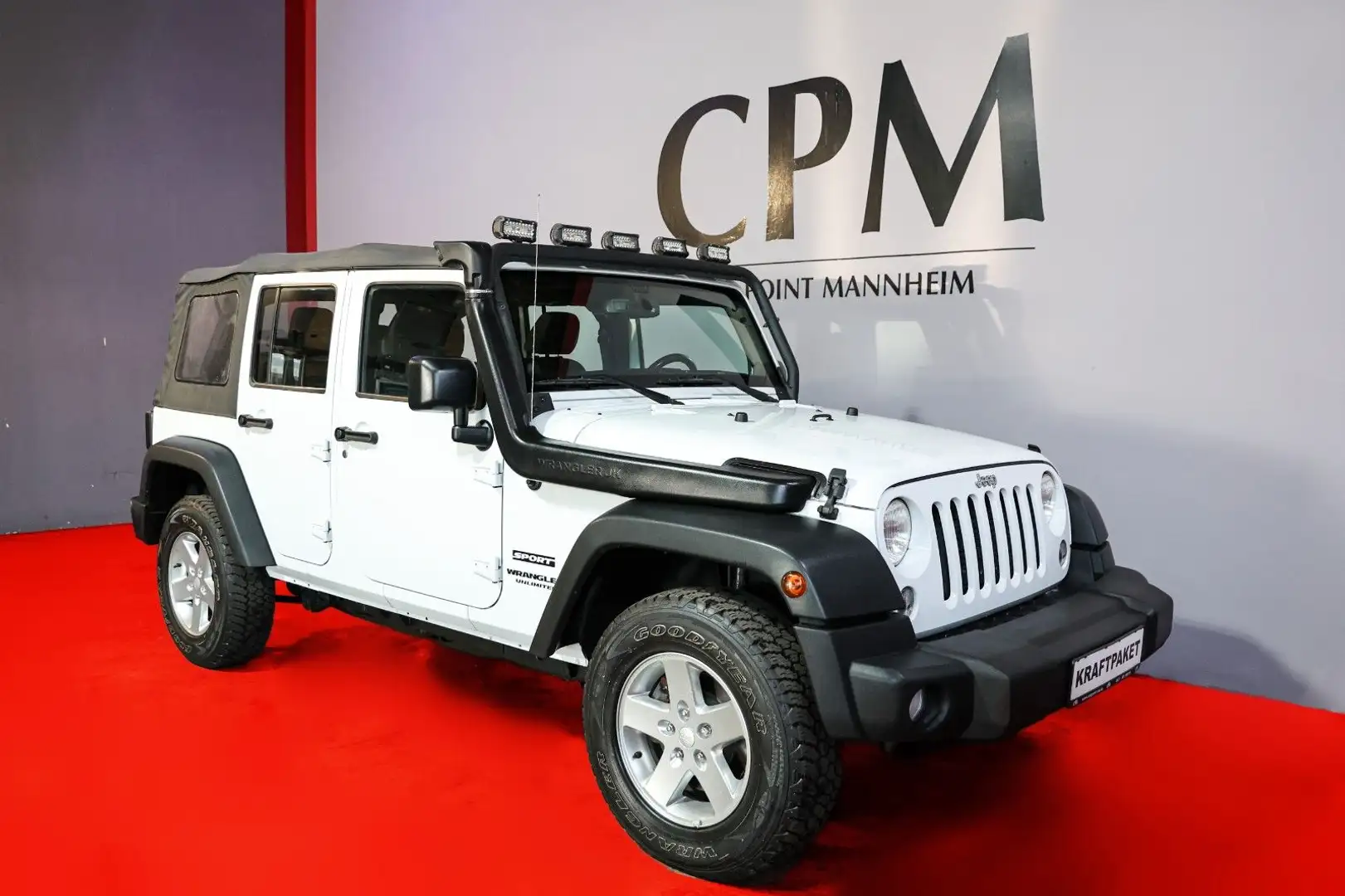 Jeep Wrangler WRANGLER UNLIMITED SPORT ALLRAD AHK 1HD Blanco - 1