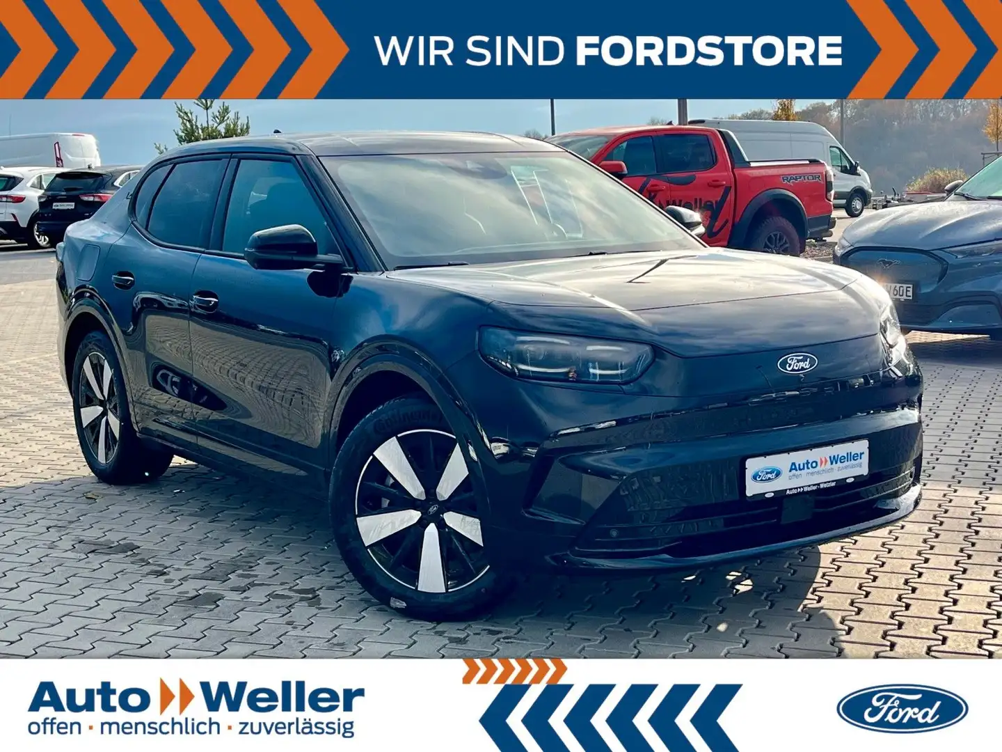 Ford Capri Extended Range 19 Zoll AGR-Sitze Sofort ! Schwarz - 1