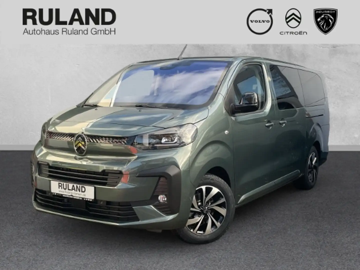 Citroen Spacetourer Plus XL 2.0 BlueHDi 180 FAP EU6e AHK-abnehmbar Nav Grün - 1