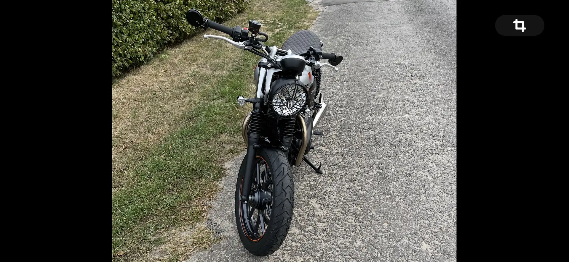 Triumph Street Twin street twin 900 Argent - 2