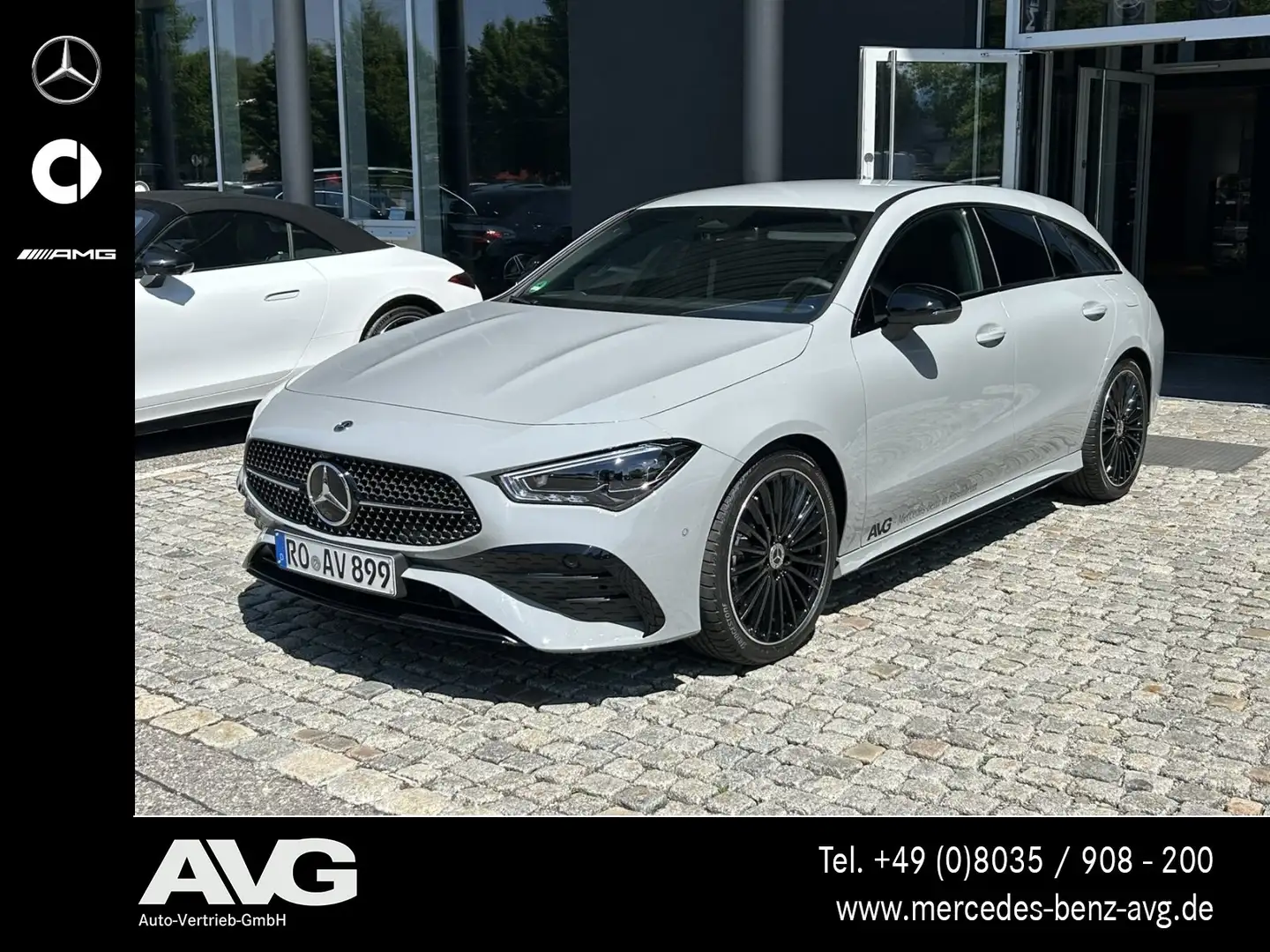 Mercedes-Benz CLA 200 CLA 200 SB AMG Special Edition Multibeam AHK Navi Grau - 1