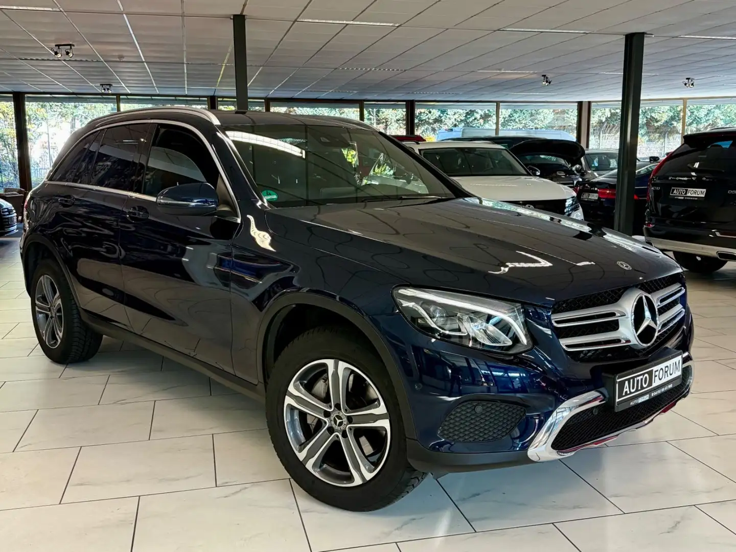 Mercedes-Benz GLC 250 4M EXCLUSIVE LEDER LED COMAND KAMERA PDC Bleu - 2