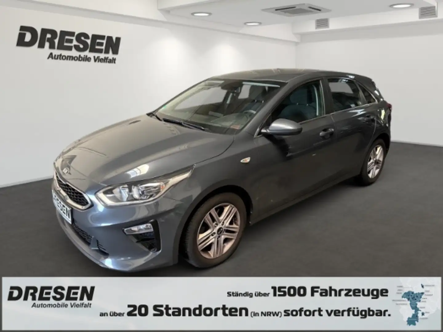 Kia Ceed / cee'd VISION 1.6 NAVI,DAB,KLIMA,SITZHZG,LENKRADHZG Grijs - 1