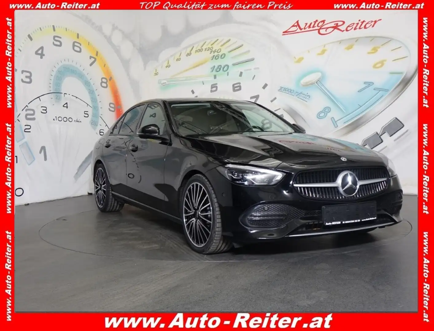 Mercedes-Benz C 200 d Aut. *LED, NAVI, RFK* Schwarz - 1