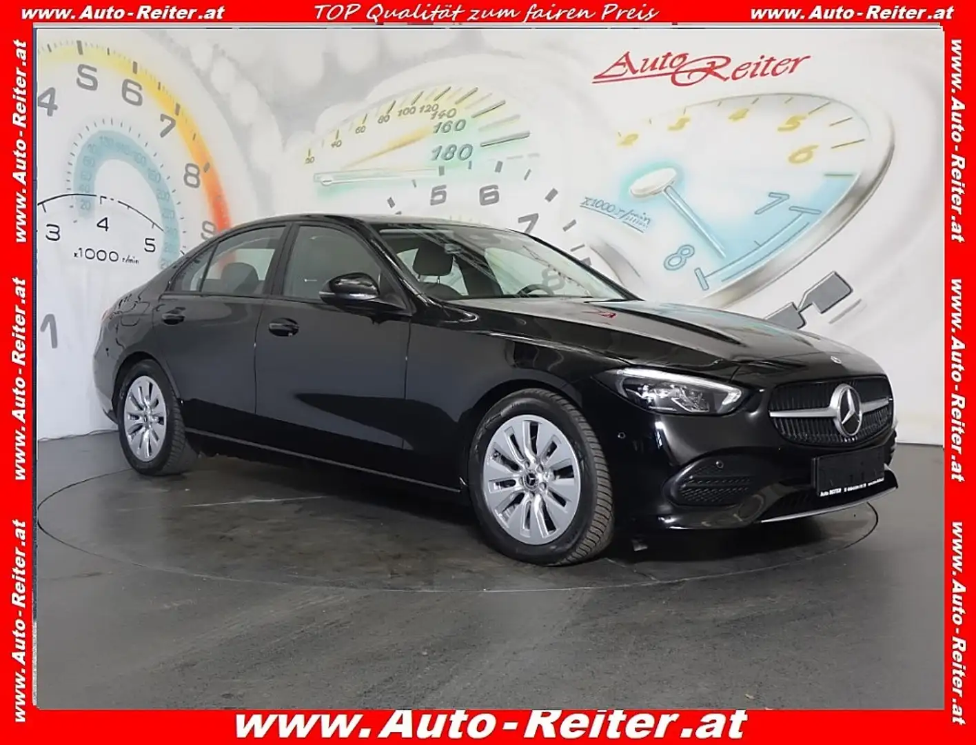 Mercedes-Benz C 200 d Aut. *LED, NAVI, RFK* Schwarz - 1