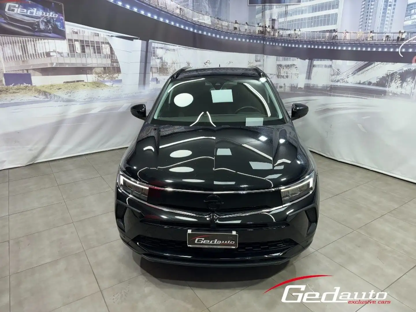 Opel Grandland 1.2 Turbo 12V 130 CV aut. GS LINE FULL-LED NAVI Nero - 2