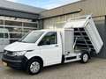Volkswagen Transporter 2.0 TDI 150pk T6.1 Pick up Kipper Airco Cruise con Blanc - thumbnail 2
