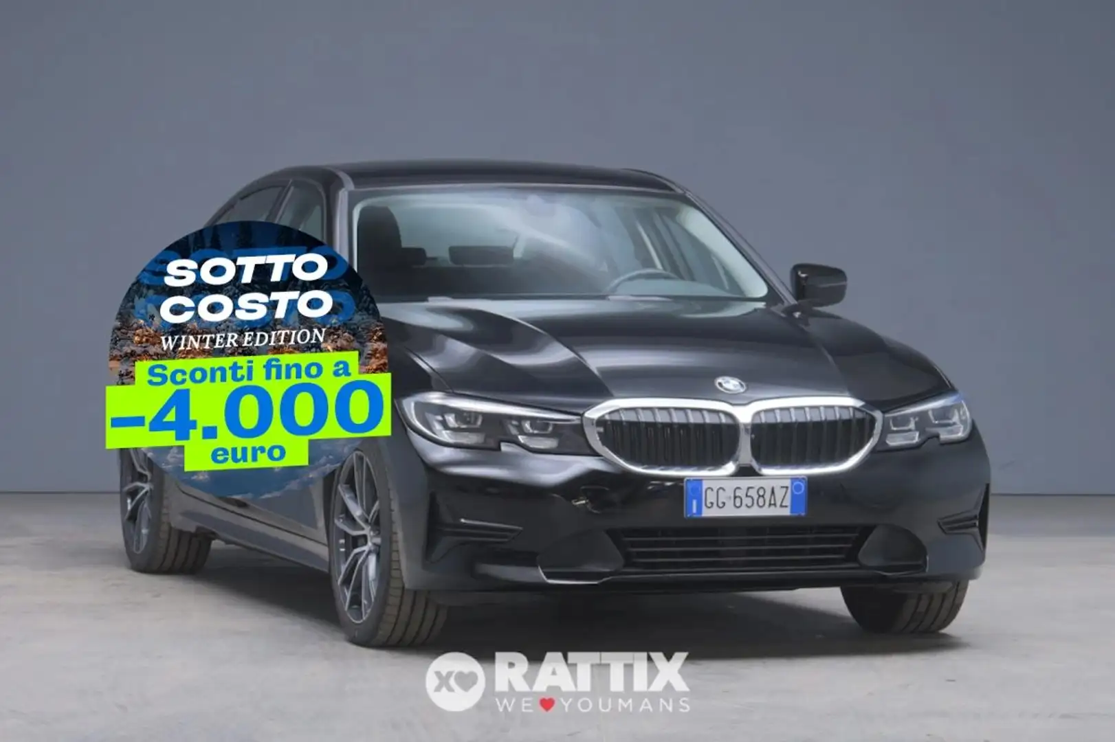 BMW 330 e 2.0 184CV Business Advantage Auto Schwarz - 1