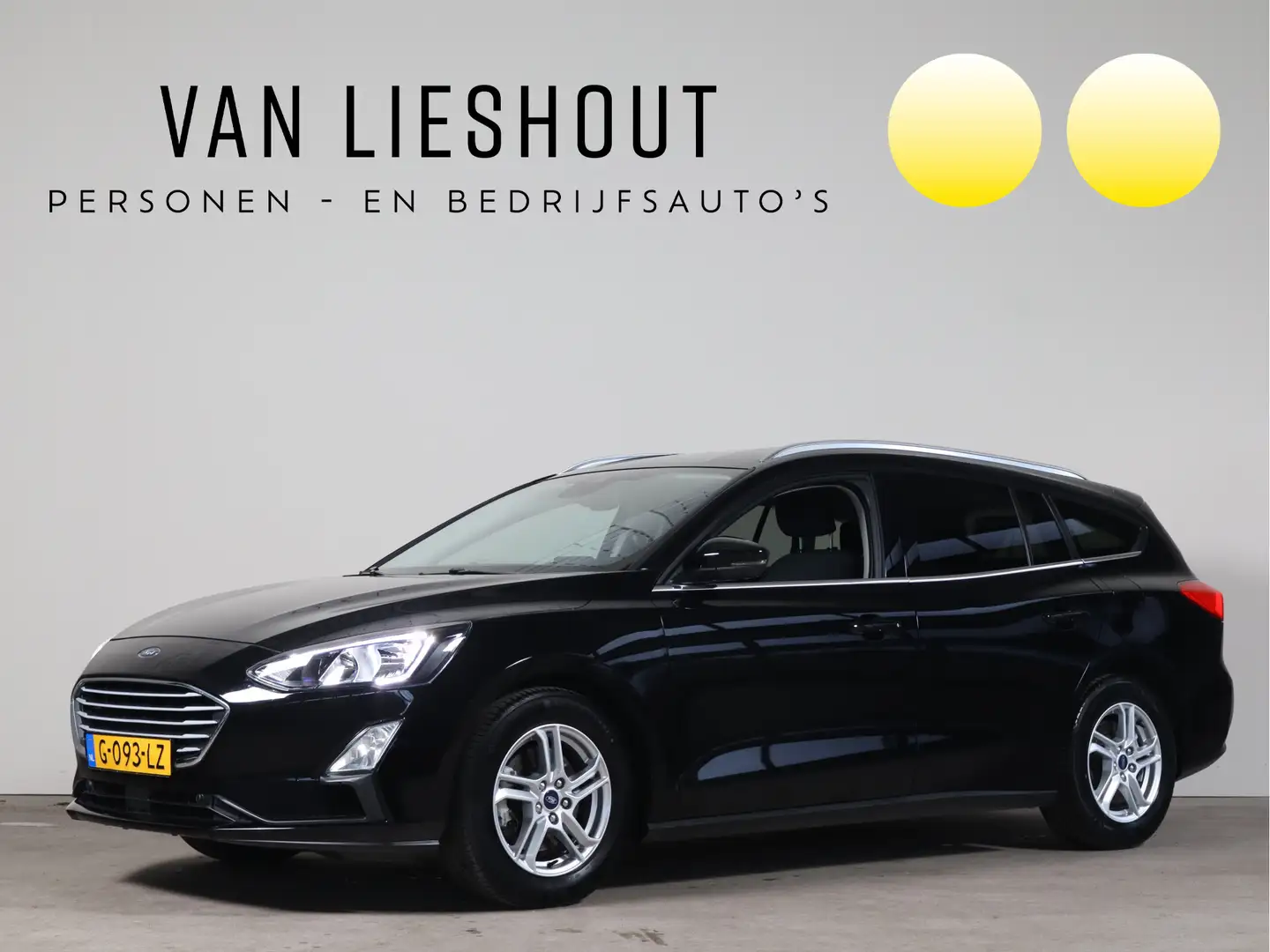 Ford Focus Wagon 1.0 EcoBoost Edition Business NL-Auto!! Stoe Zwart - 1