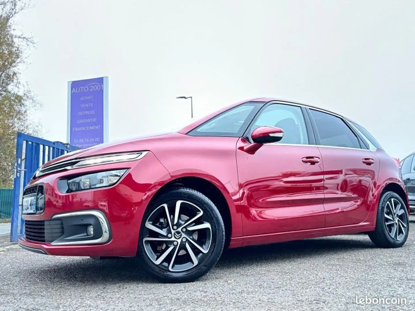 Citroen C4 Picasso BLUEHDI 120CH SHINE S&S EAT6 Rood - 1