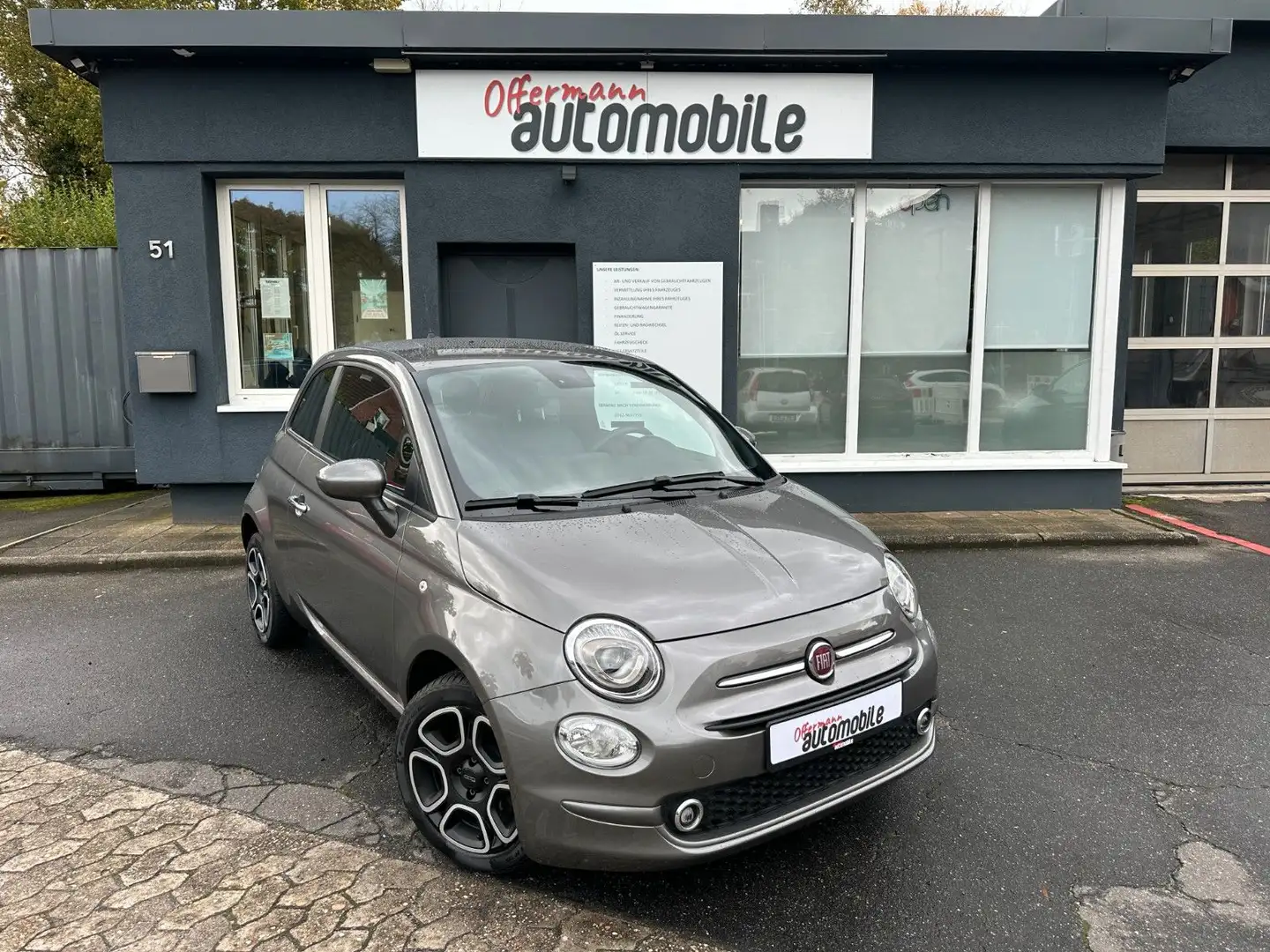 Fiat 500 Club*CarPlay*PDC*TEMP*GARANTIE* Noir - 1