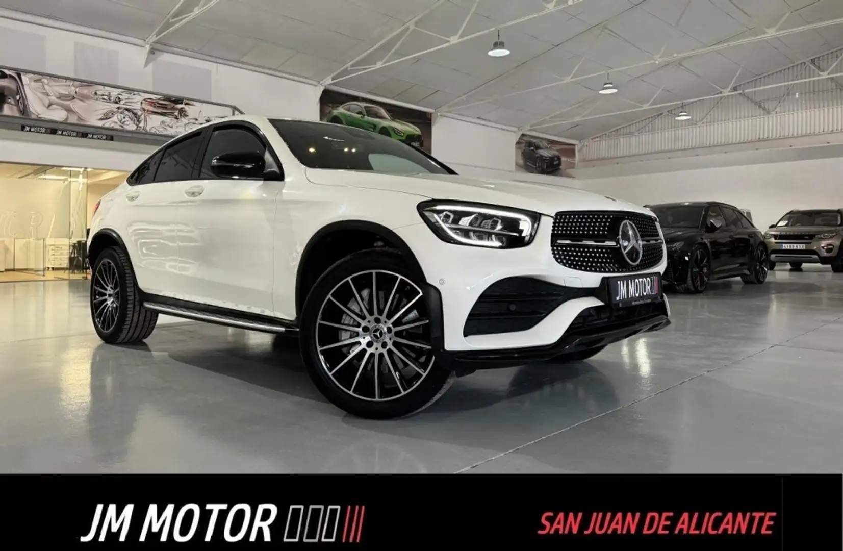 Mercedes-Benz GLC 300 Coupé 300de 4Matic Blanco - 1