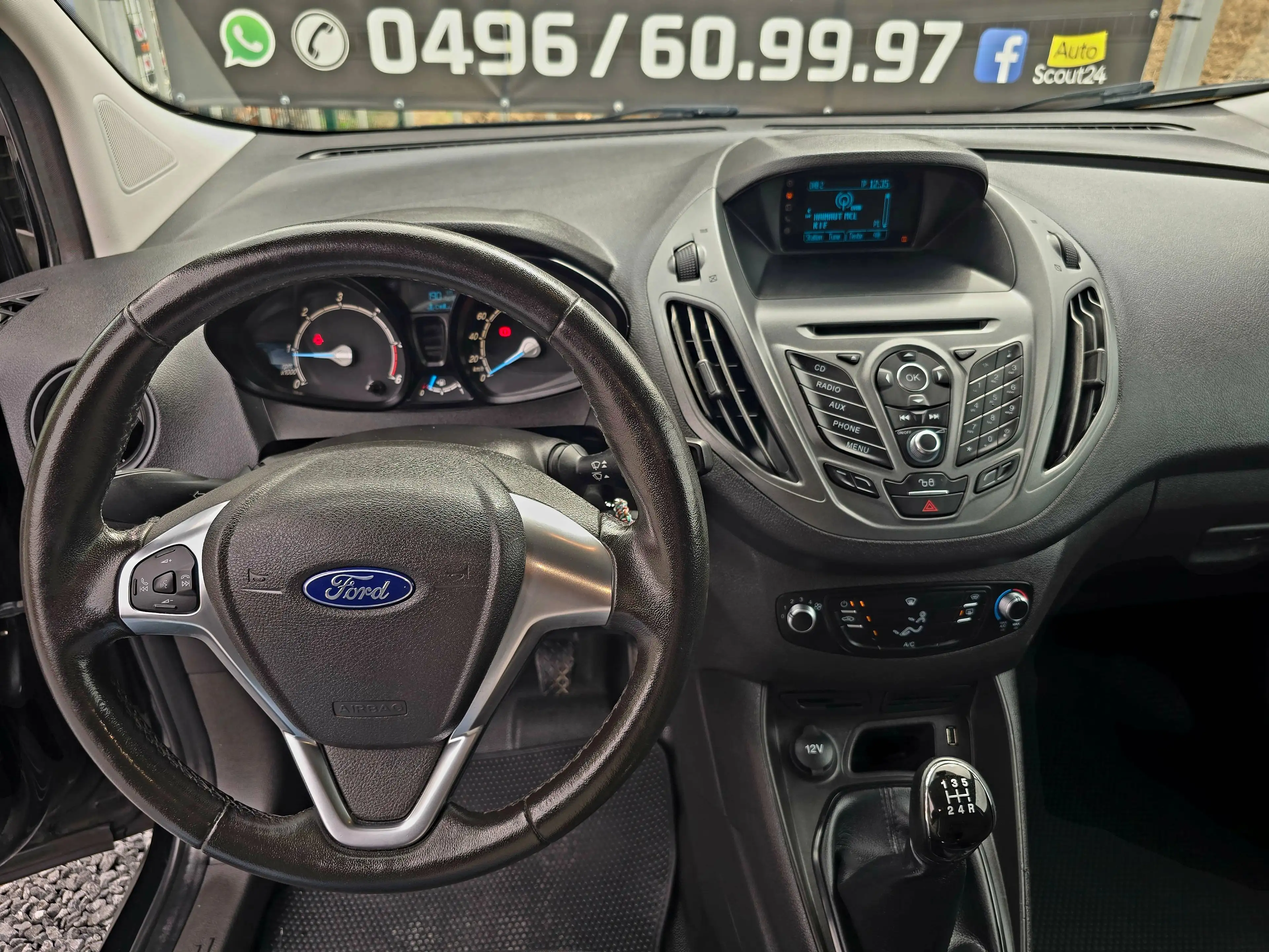 Ford Transit Connect 1.6 TDCi ✅️ GARANTIE ✅️ AIRCO ✅️ RADARS DE RECUL ✅️ JANTES ✅️ — photo 13