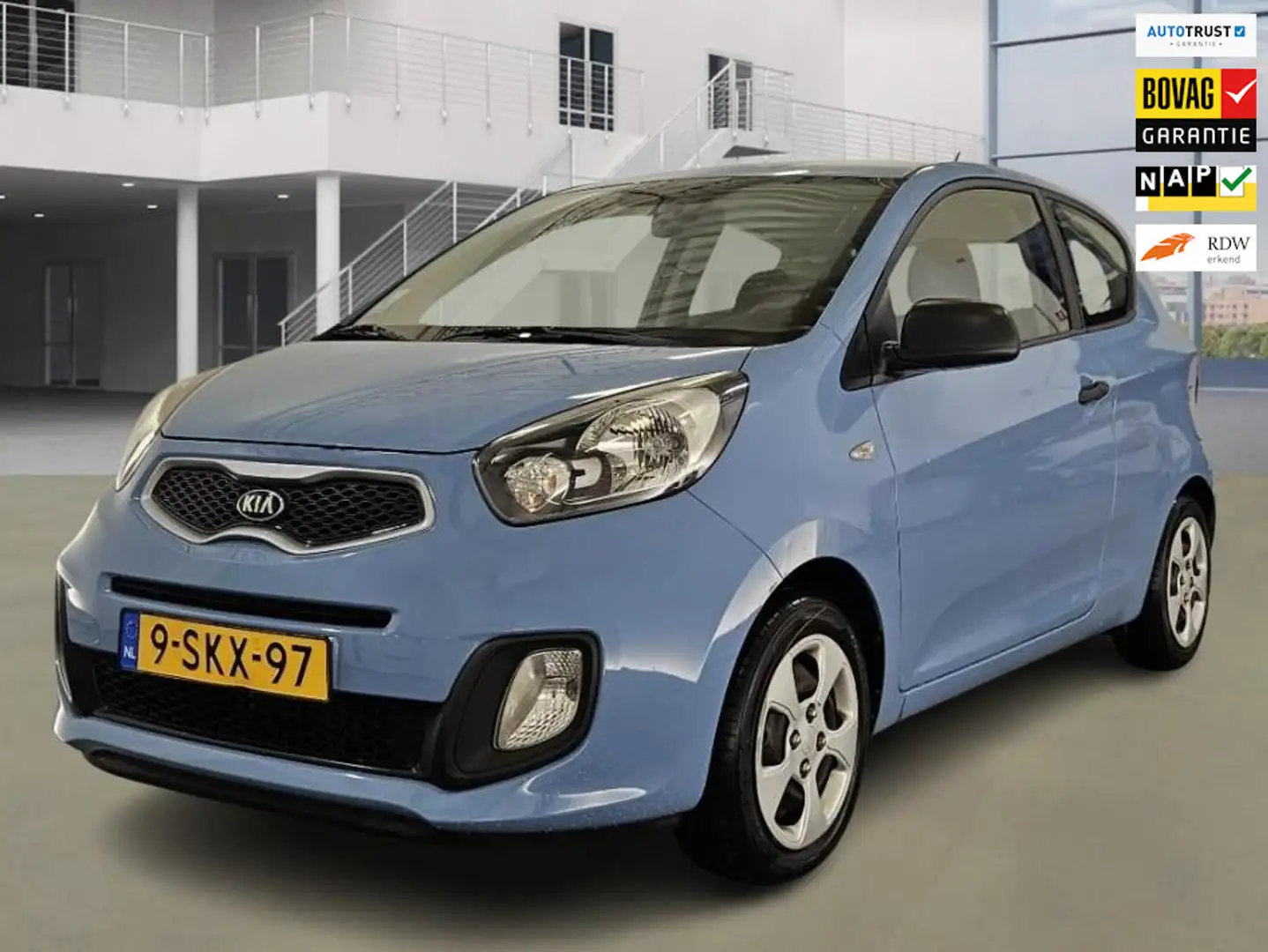 Kia Picanto 1.0 CVVT ISG 1e Eig. slechts 6.690 km +NAP NL-auto Bleu - 1