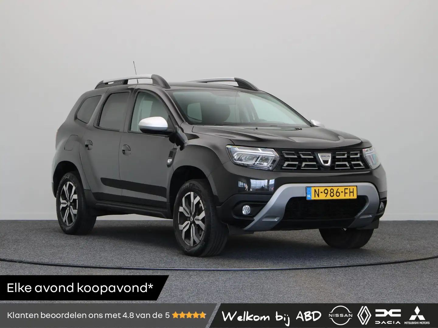 Dacia Duster TCe 100pk Bi-Fuel Prestige | Trekhaak | Achteruitr Zwart - 1