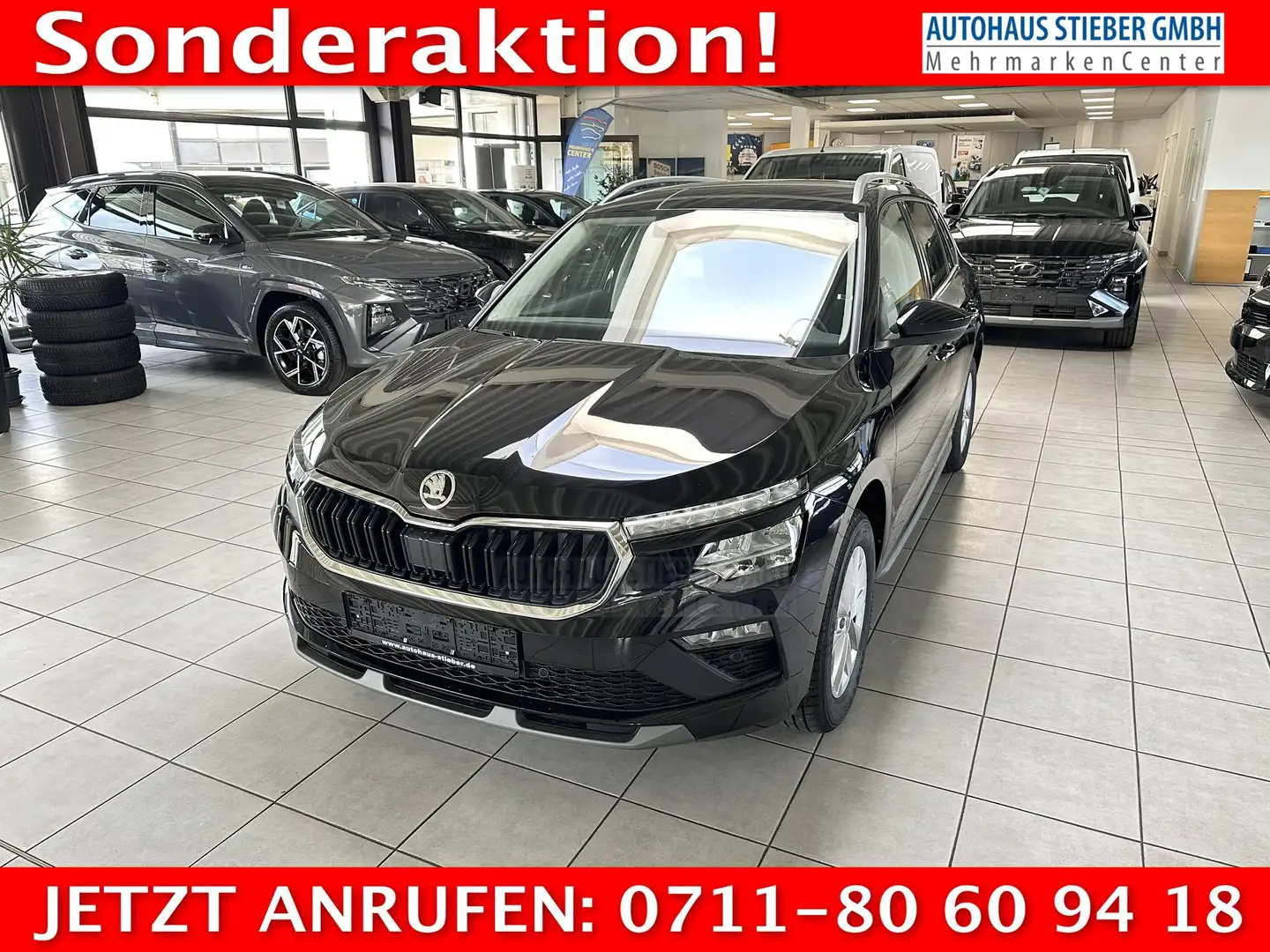 Skoda Kamiq Selection SHZ+LKZ+EPH+KLIMA+CarPlay 110 kW (150... Schwarz - 1