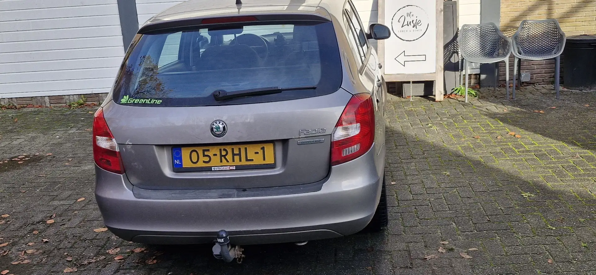Skoda Fabia 1.2 TDI Greenline Zilver - 1
