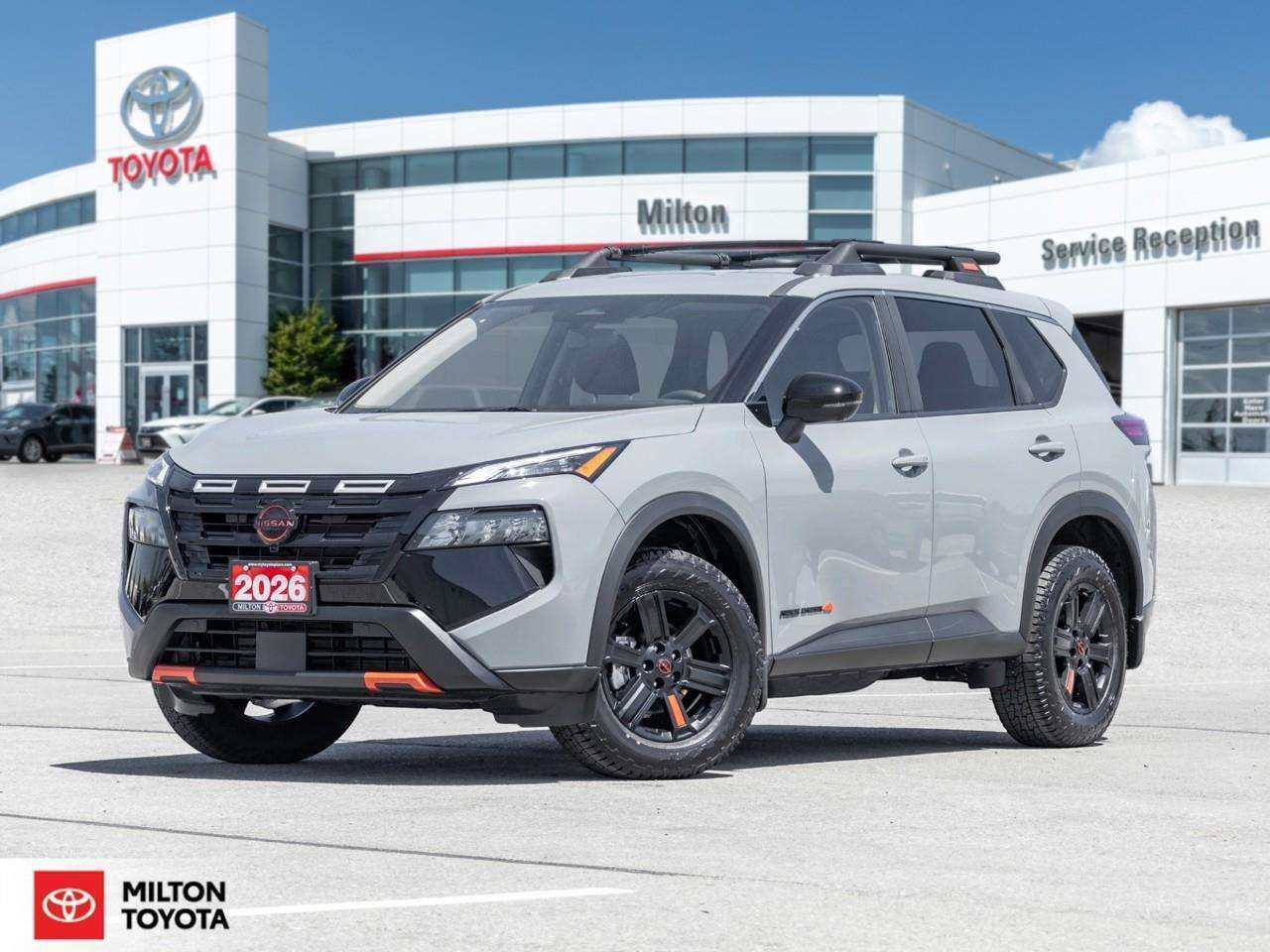 2026 Nissan Rogue LEATHERETTE SEATS|BLACK WHEELS|ROOF RACK|HEATED ST