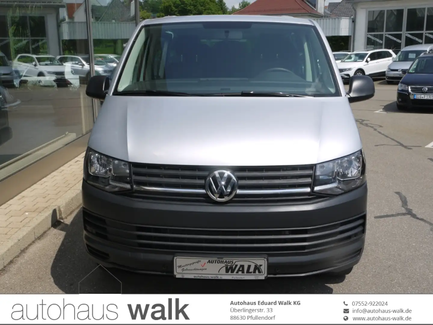 Volkswagen Transporter T6 Kombi 2.0 TDI 7-Sitzer Klima Sthz APS Silver - 1