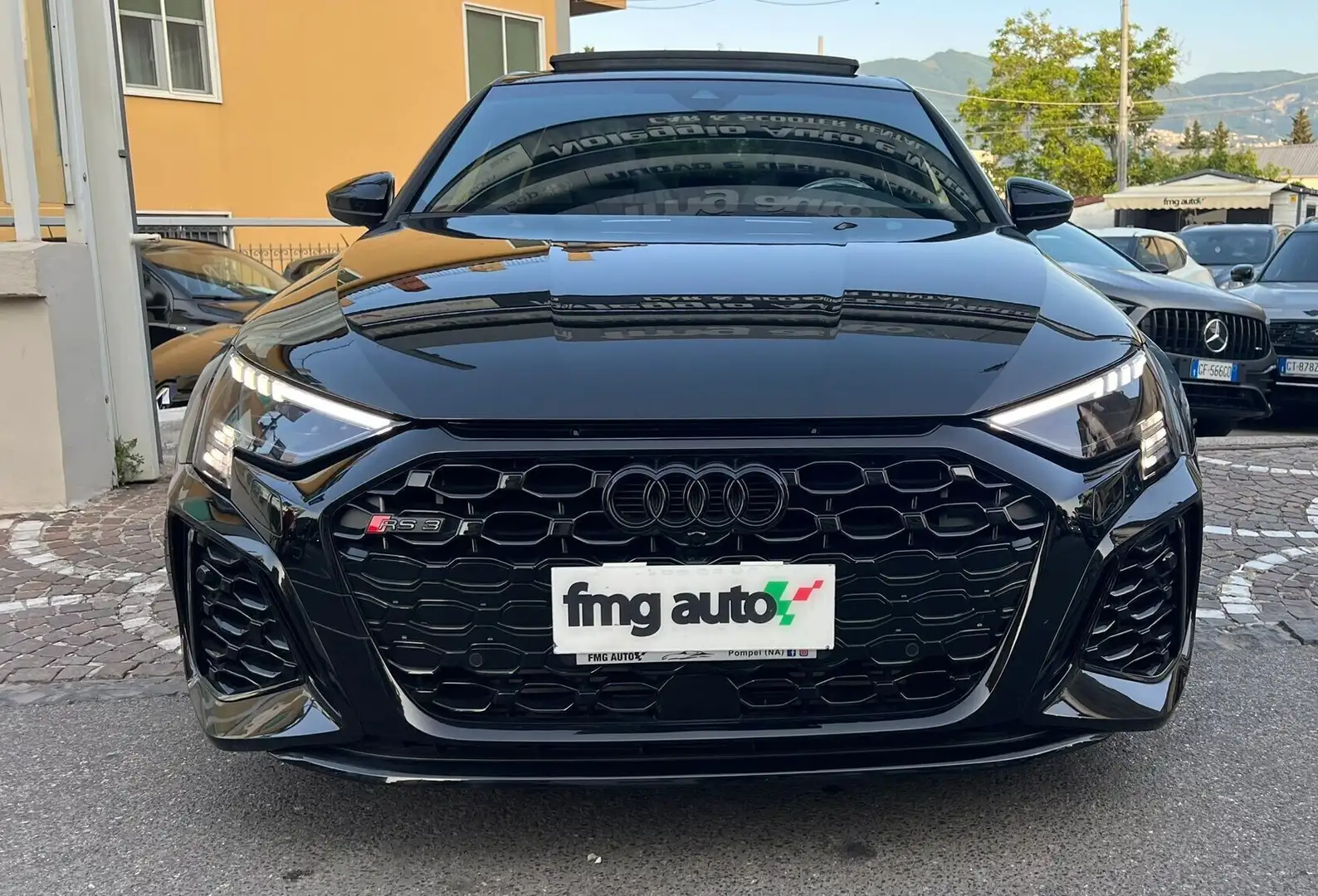 Audi RS3 SPB 2.5 Quattro S-Tronic CARBO-B&O-TETTO-PELLE Schwarz - 2