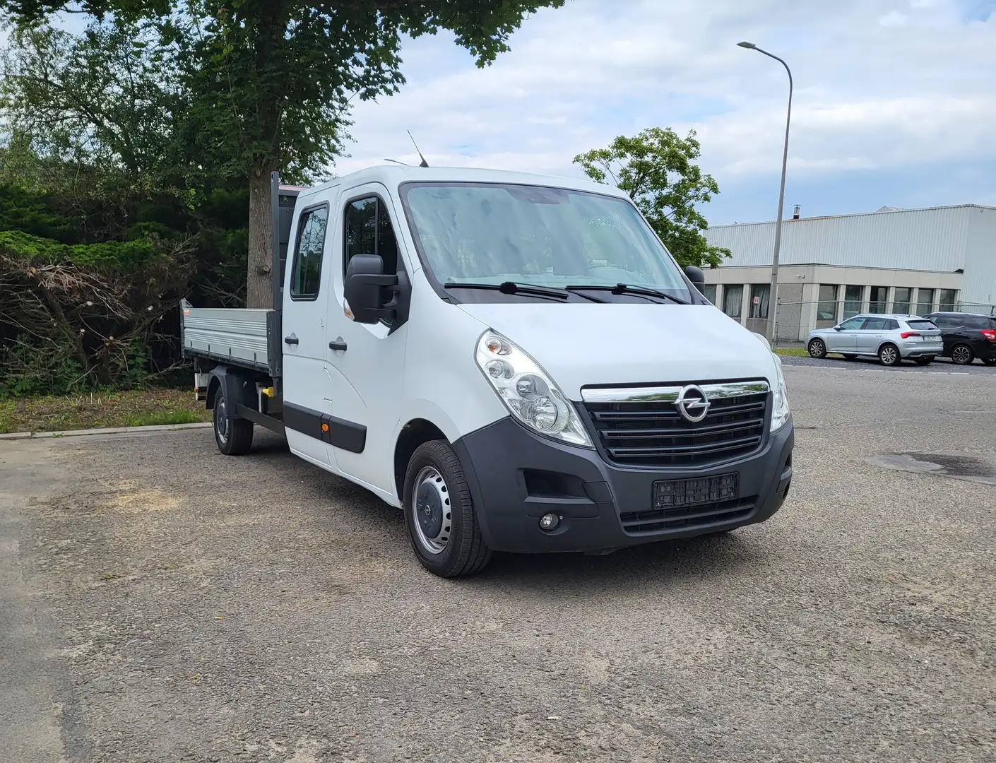 Opel MOVANO 2.3 CDTI * 3 X BENNE BASCULANTE * 6 PLACES Blanco - 2