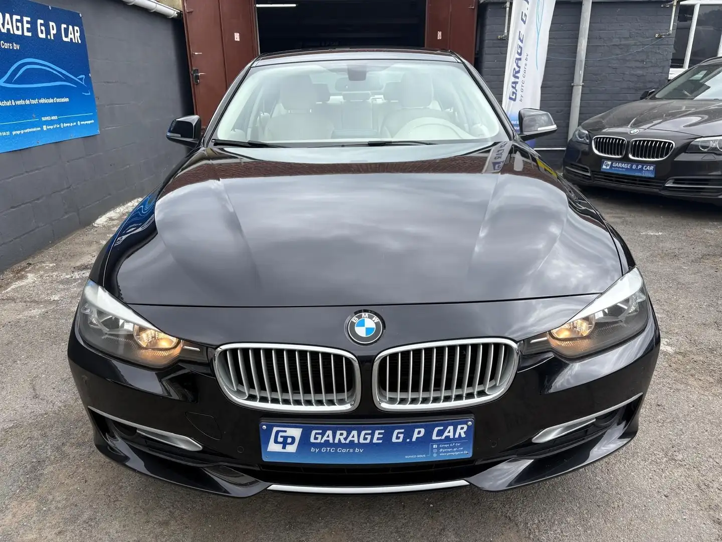 BMW 316 dA | | CUIR | NAVI | BOITE AUTOMATIQUE Zwart - 2