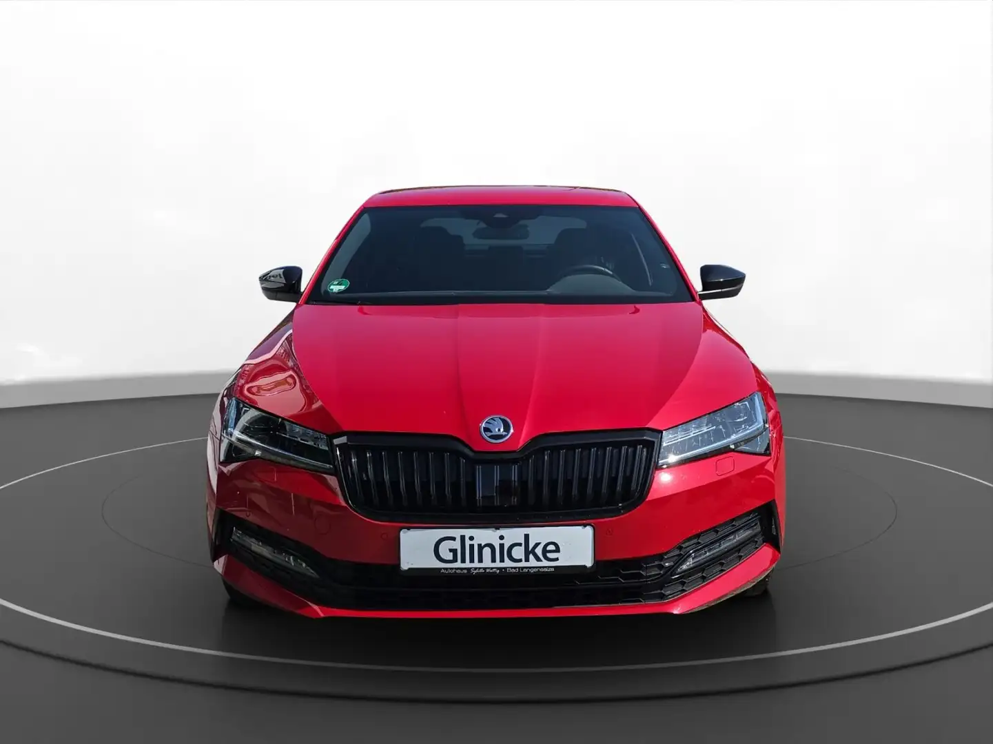 Skoda Superb 2.0 TDI Sportline 4x4 DSG Rood - 2