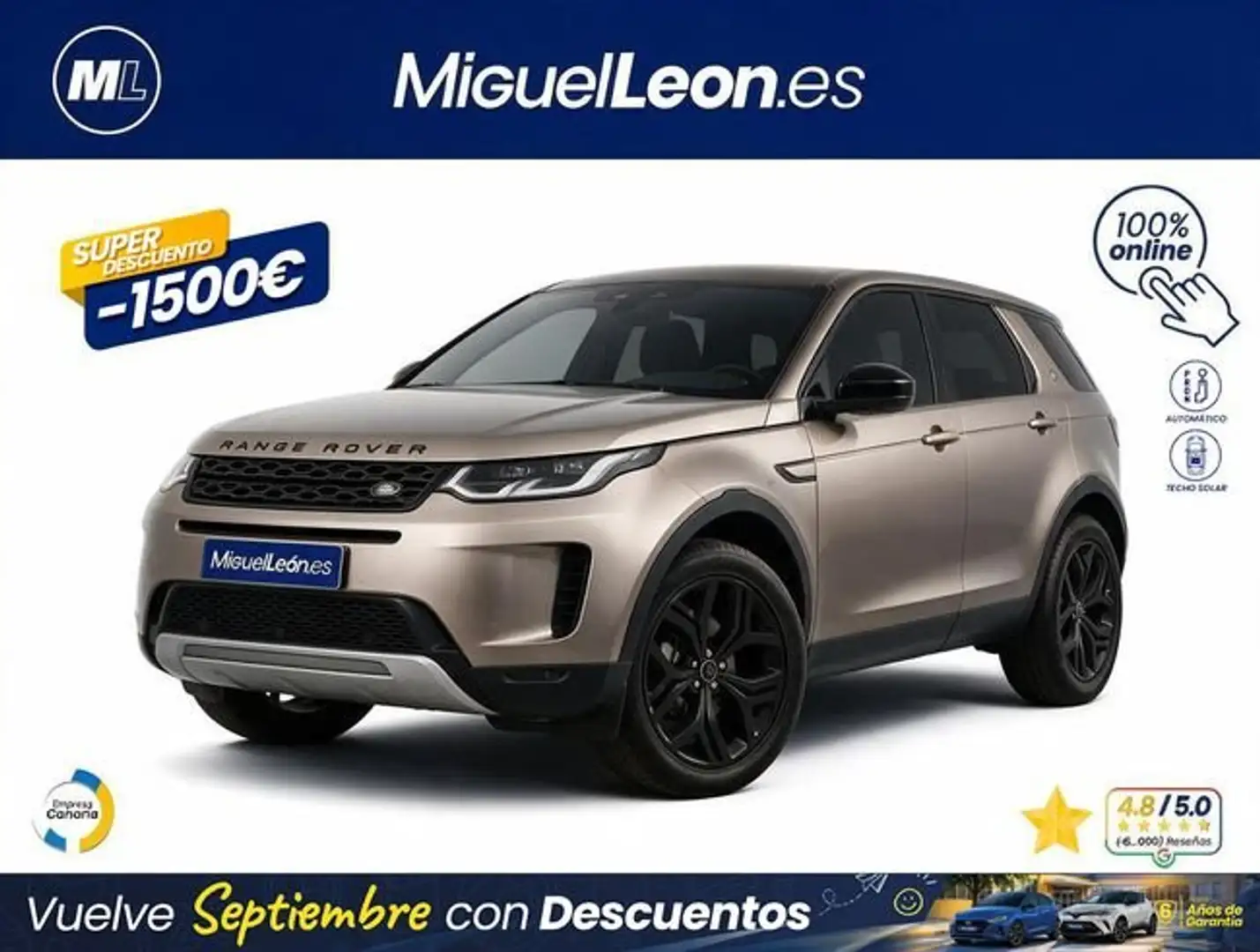 Land Rover Range Rover Evoque 1.5 P300e I3 SE AUTO 4WD PHEV Marrón - 1
