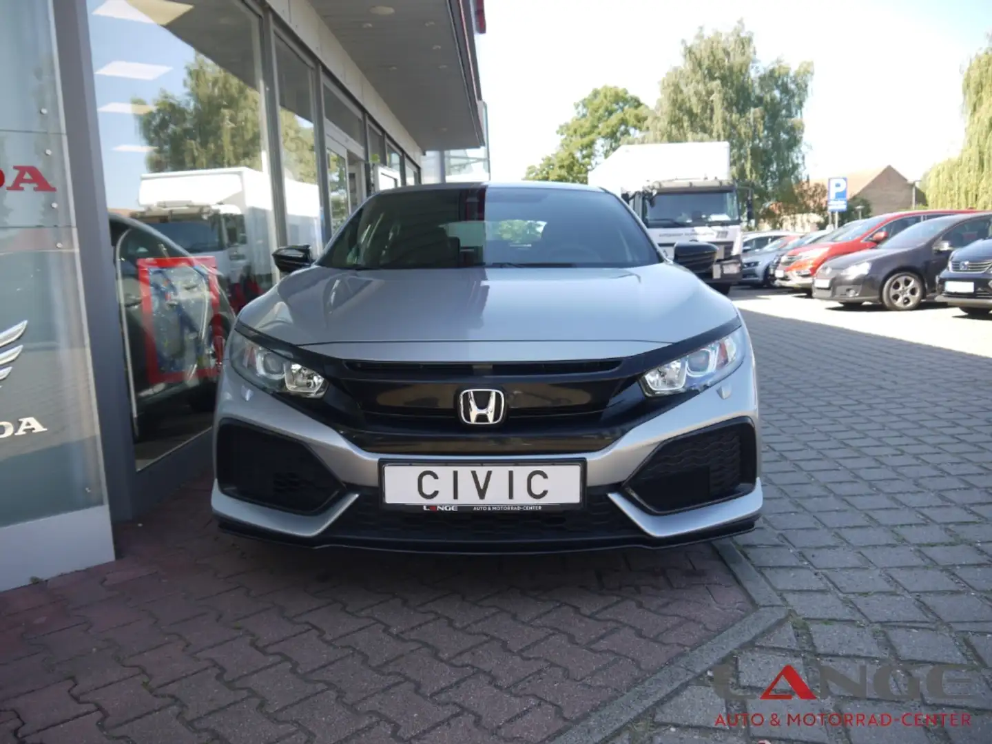 Honda Civic VTEC 1.0 Comfort ACC Klimaautom SHZ Spurhalteass. Argento - 2