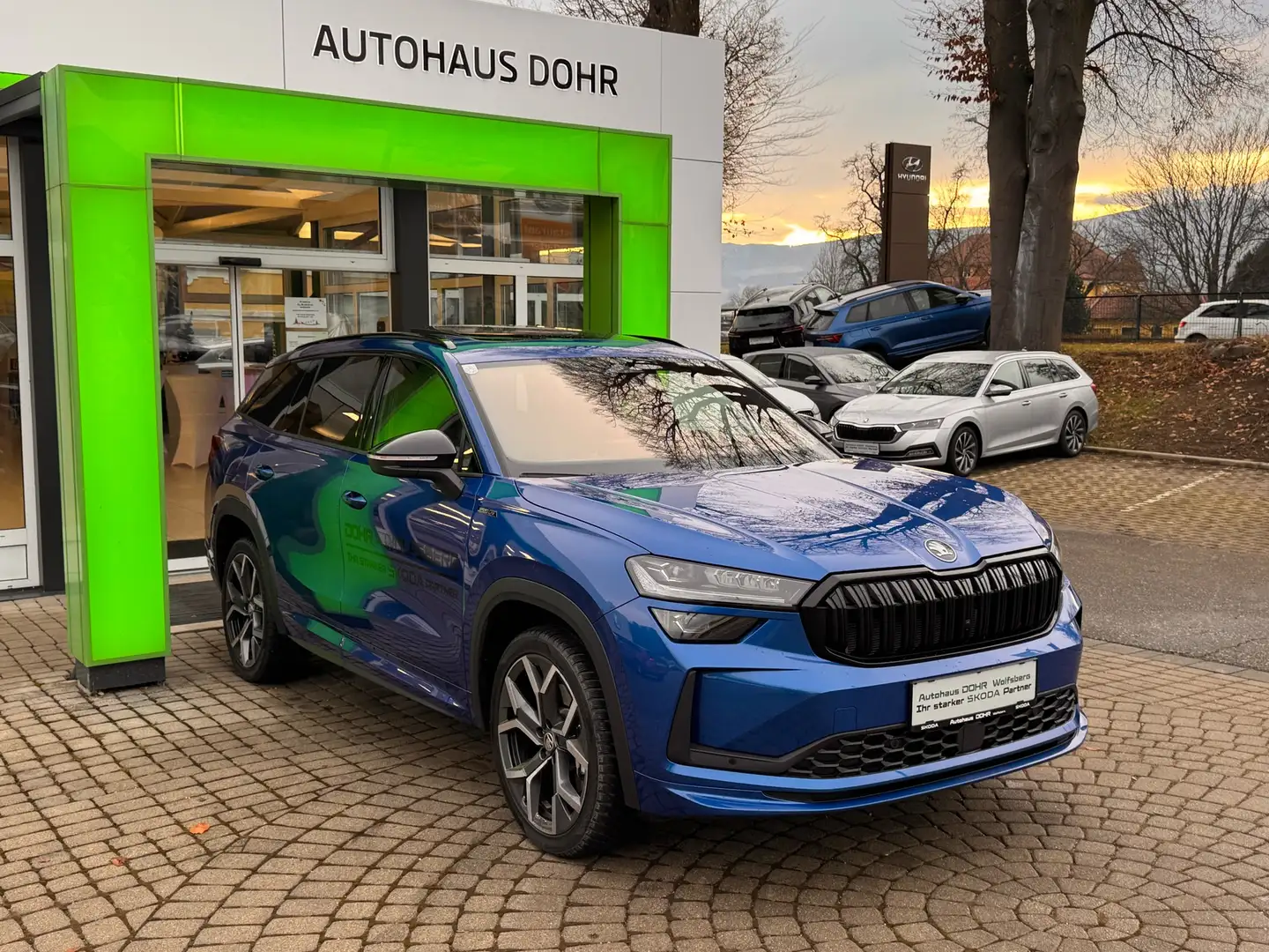 Skoda Kodiaq 2.0 TDI 142kW 4x4 Sportline Blau - 1